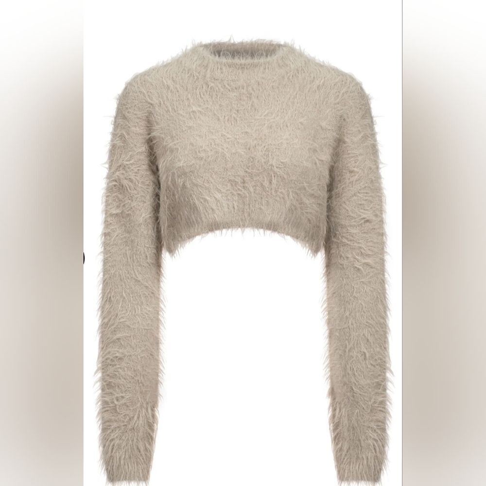 THE KRIPT ASHA Crop Sweater XS Blogger's Fave 90s Y2k Must Have Grunge, Rave EUC